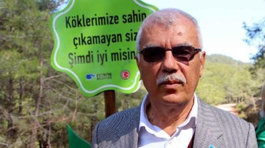 Kesilen 506 Kızıl&ccedil;amın Yerine Sembolik Ağa&ccedil;lar Dikildi