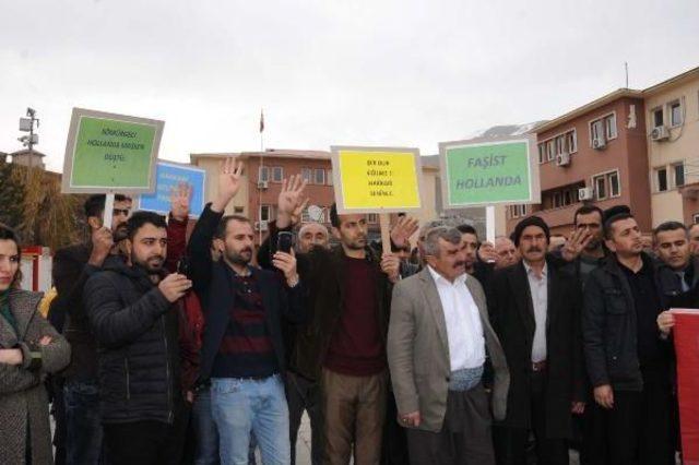 Hakkari'den Hollanda'ya Tepki