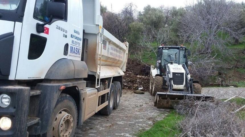 Manisa&rsquo;da Su Taşkınlarına &Ouml;nlem