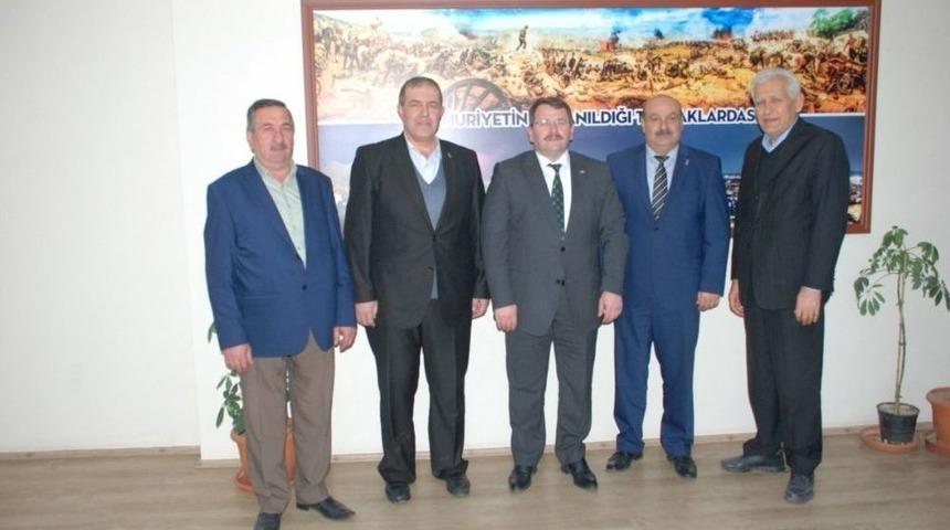 Başkan Konak&rsquo;dan, Sgk İl M&uuml;d&uuml;r&uuml; Fidan&rsquo;a Ziyaret