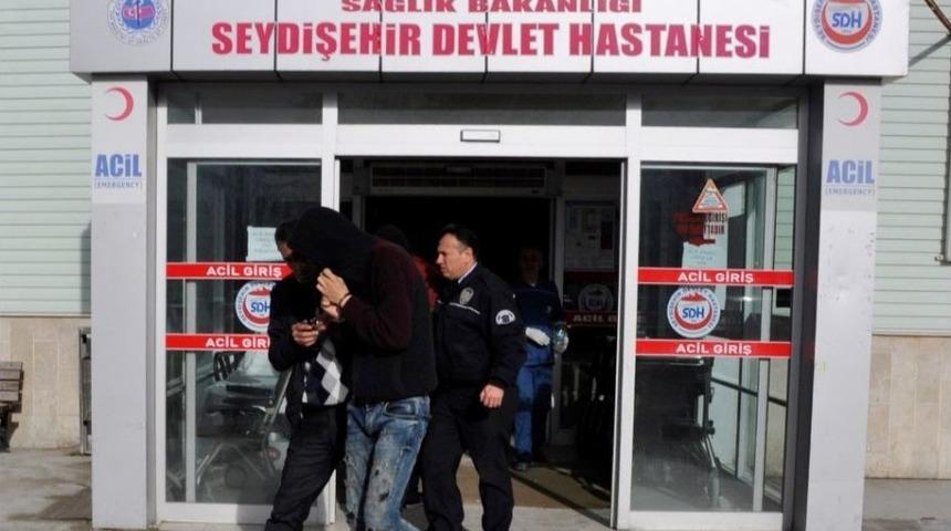 Seydişehir&rsquo;de Marketten Hırsızlık Ş&uuml;phelileri Yakalandı