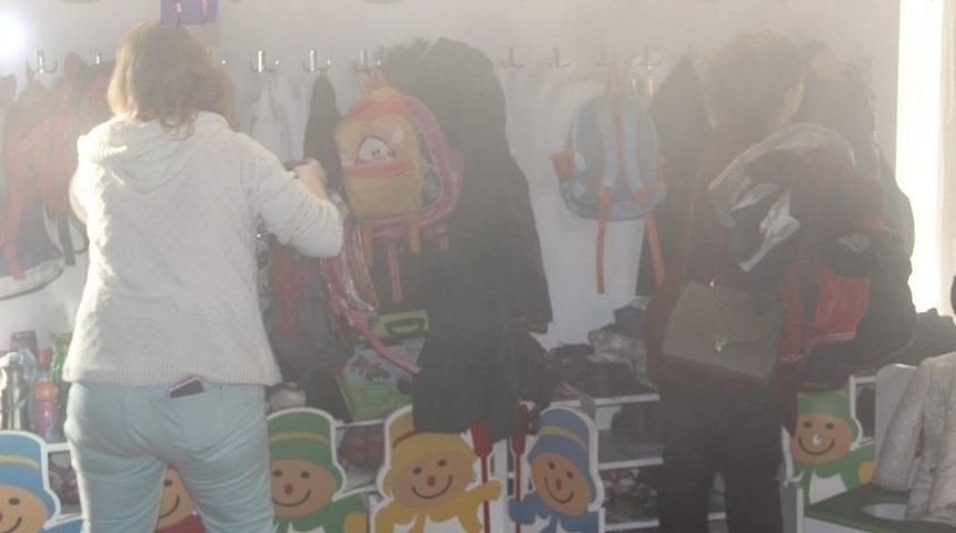 Kreşte &Ccedil;ıkan Yangın Aileleri Korkuttu