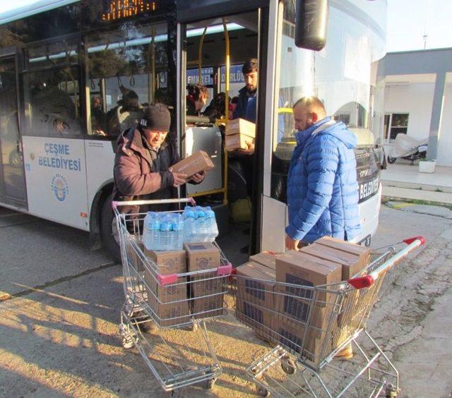 Çeşme’de 35 Sığınmacı Yakalandı