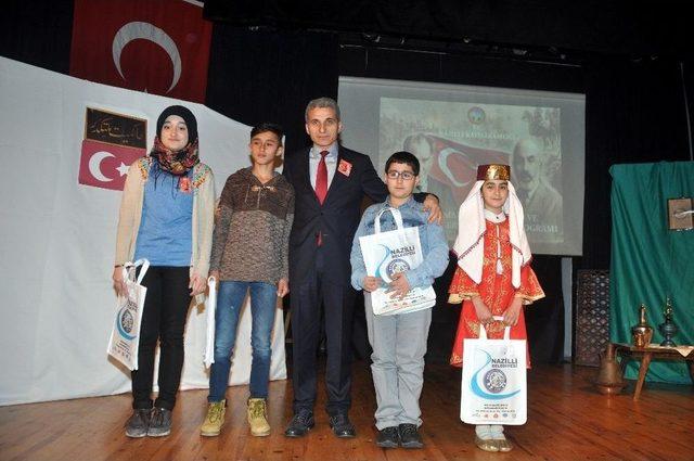 Milli Şair Ersoy Nazilli&rsquo;de Anıldı 1