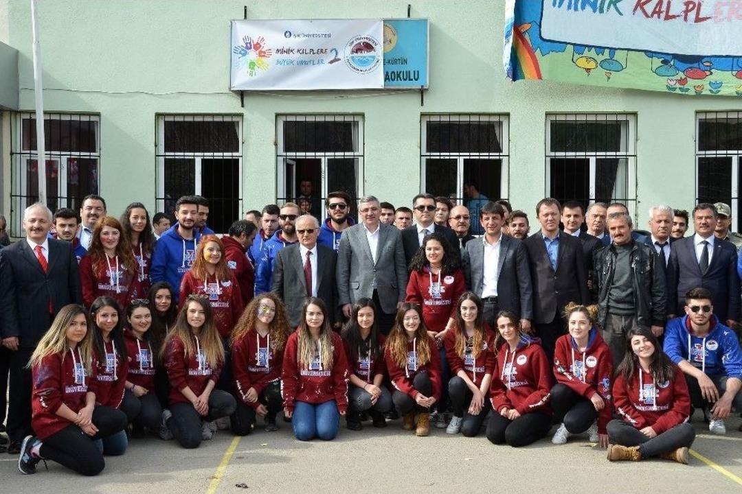 Minik Kalplere B&uuml;y&uuml;k Umutlar Projesi Tamamlandı