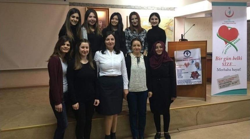 Yenipazar Myo&rsquo;da Organ Bağışı Eğitimi Yapıldı