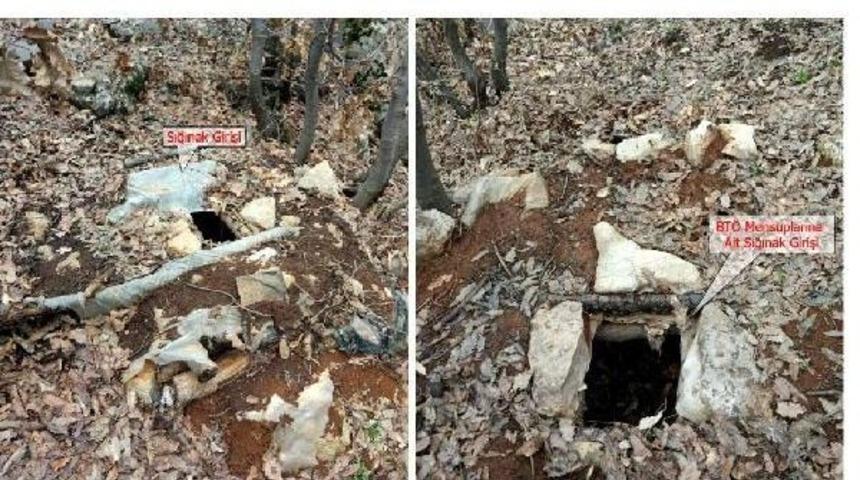 Lice'de 20 Pkk Sığınağı Imha Edildi