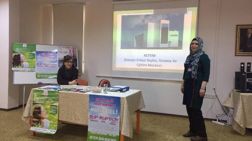 Pursaklar’da Kansere Karşı Farkındalık Semineri