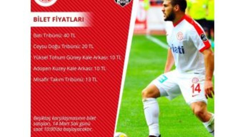 Antalyaspor&rsquo;da Beşiktaş Ma&ccedil;ı Biletleri Satışa &Ccedil;ıktı
