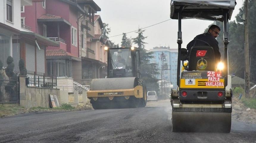 Altınordu&rsquo;da Asfalt &Ccedil;alışması
