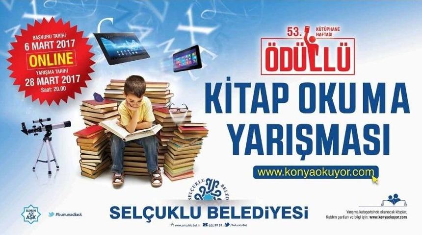 Sel&ccedil;uklu Belediyesi&rsquo;nden Online Kitap Okuma Yarışması