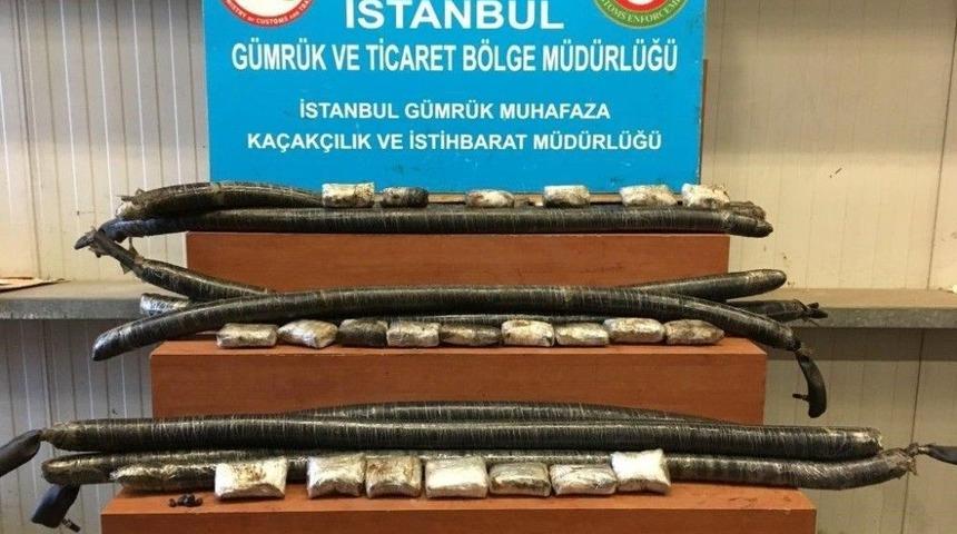 G&uuml;mr&uuml;k Muhafazadan Afyon Sakızı Operasyonu