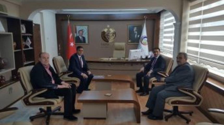 Pazaryeri Kaymakamı Sağır Başkan Yalçın’ı Kabul Etti