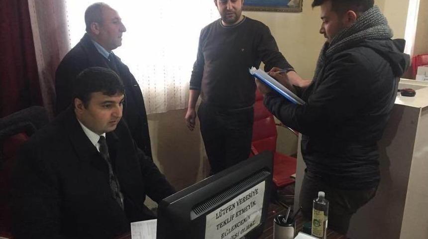 Tatvan’da İnternet Kafeler Denetlendi