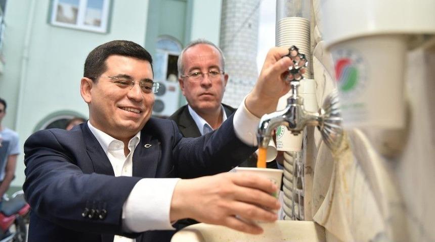 Kepez Belediyesi Osmanlı D&ouml;nemine Ait &Ccedil;eşme Yaptırıyor