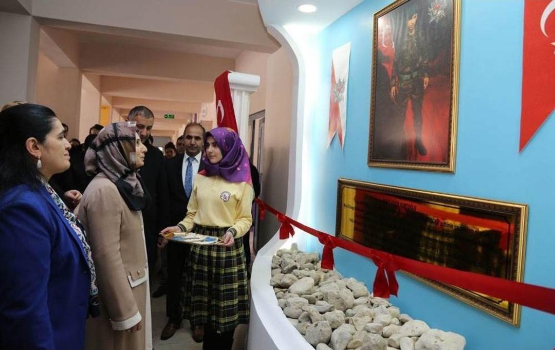 Şehit Kurtoğlu, G&uuml;zel Sanatlar Lisesinde Anıldı