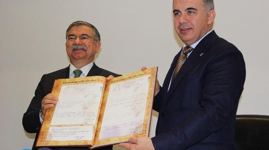 (düzeltme) Bakan Yılmaz’dan Partili Cumhurbaşkanlığına Abd Ve İnönü Örneği