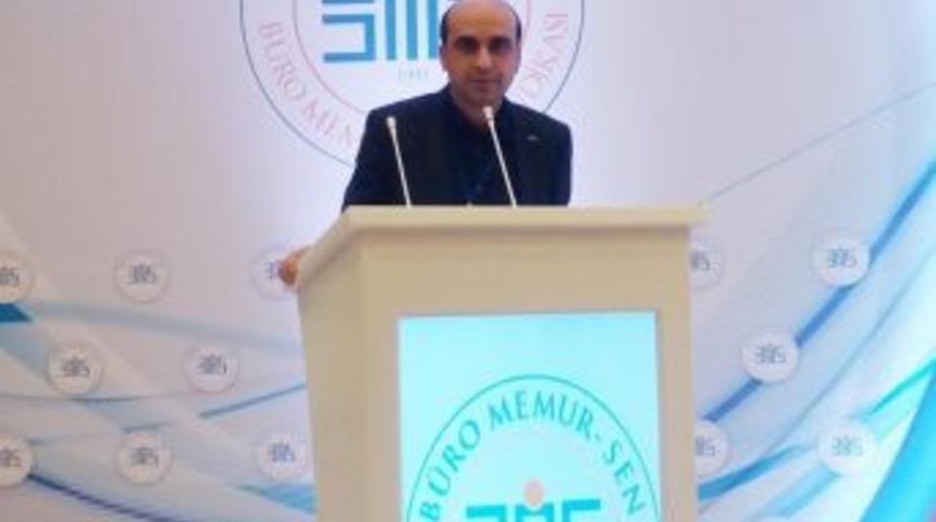 B&uuml;ro Memur-sen Mardin Şube Başkanı &Uuml;mit Unat: