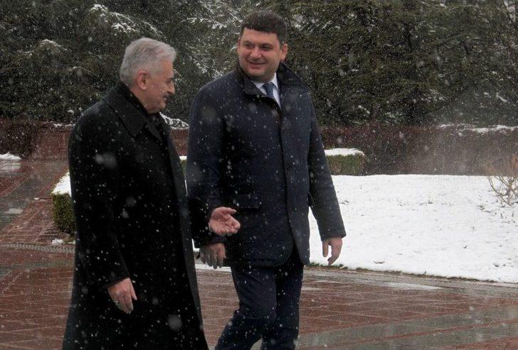 Başbakan Yıldırım, Ukrayna Başbakanı Groysman’ı Resmi Törenle Karşıladı G3