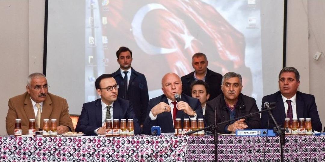 Başkan Sekmen&rsquo;den Karayazı Ve Tekman&rsquo;a Referandum &Ccedil;ıkarması