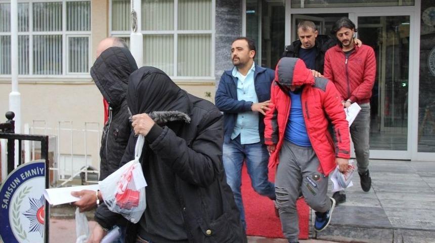 Samsun&rsquo;da Deaş Operasyonu: 9 G&ouml;zaltı