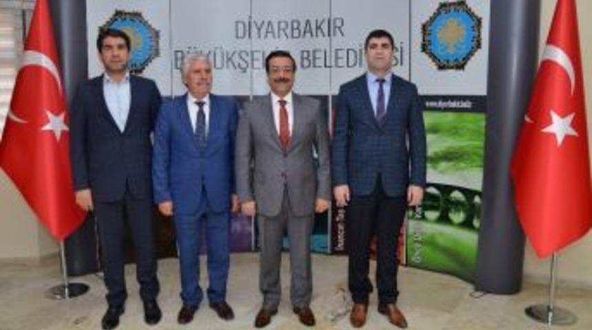 &Ccedil;ermik&rsquo;ten Başkan Atilla&rsquo;ya Ziyaret