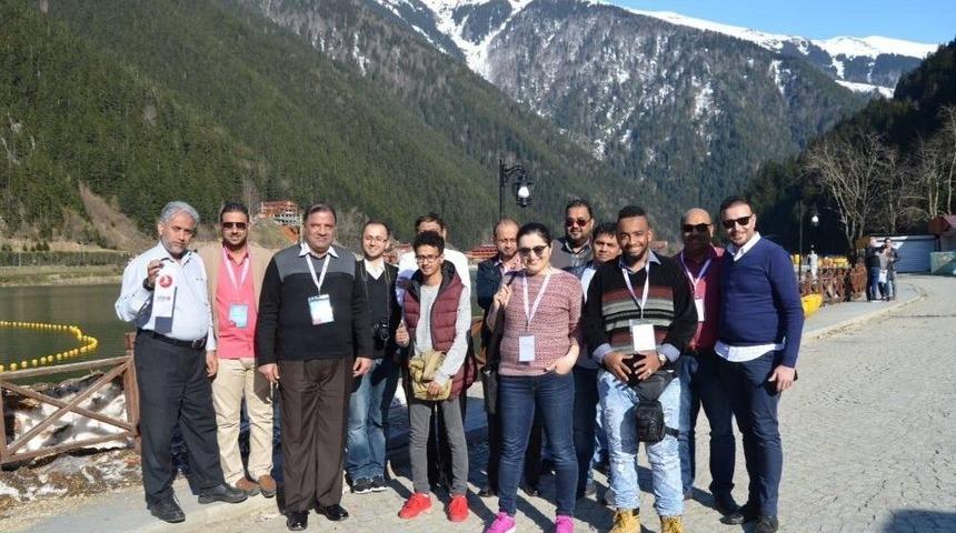 Suudi Turizmciler Doğu Karadeniz&rsquo;i Gezdi