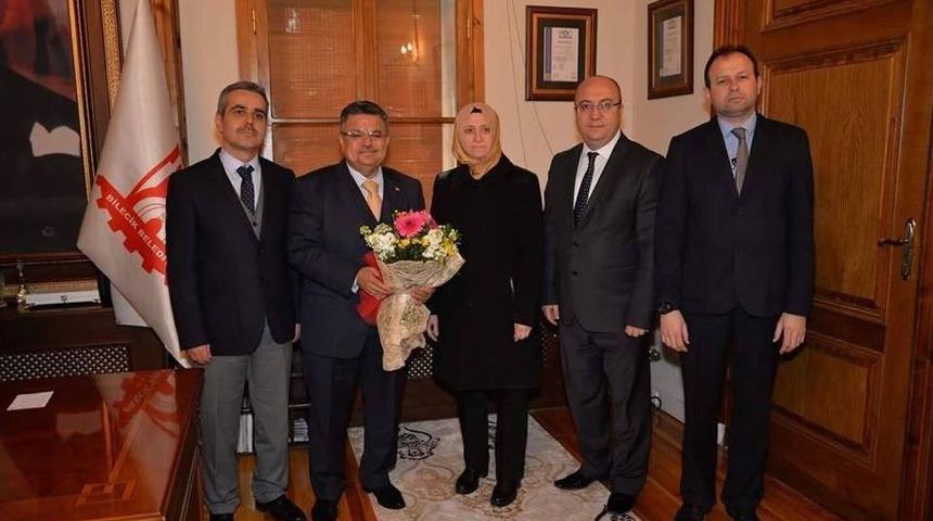 Başkan Yağcı, Sağlık&ccedil;ıları Makamında Ağırladı