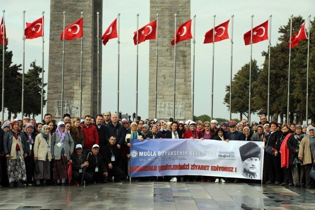Muğlalılar &Ccedil;anakkale&rsquo;de O Anları Yaşadı