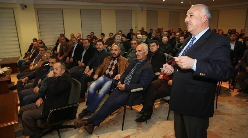 &Uuml;z&uuml;ml&uuml;&rsquo;de Halk Meclisi Toplantısı Yapıldı