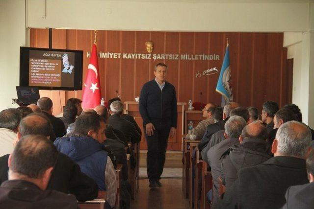 Belediye Personeline İş Sağlığı Eğitimi