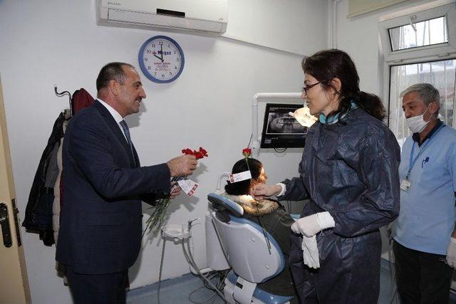 Başkan Duruay’dan, Adsm Ve Hasvak Hastanesi’ne Tıp Bayramı Ziyareti