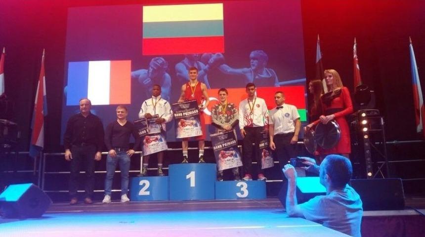 Karaosmanoğlu Litvanya&rsquo;da Bronz Kazandı