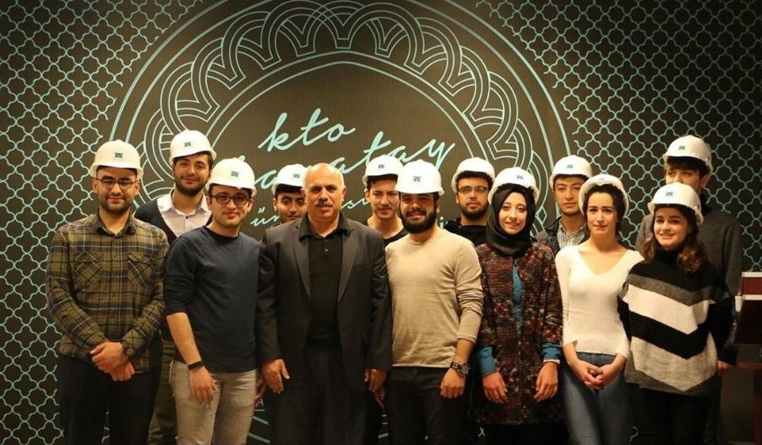 Kto Karatay&rsquo;da İnşaat M&uuml;hendisliği &Ouml;ğrencilerinin Baret Heyecanı