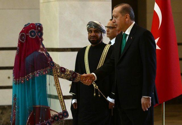 Cumhurbaşkanı Erdoğan, Umman Sultanlığı Büyükelçisini Kabul Etti