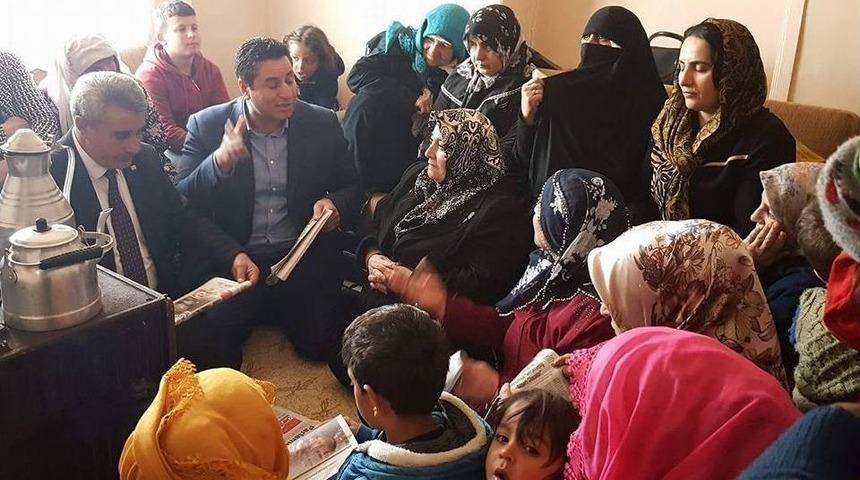 Ak Parti &Ouml;zalp İl&ccedil;e Başkanlığının Referandum &Ccedil;alışmaları