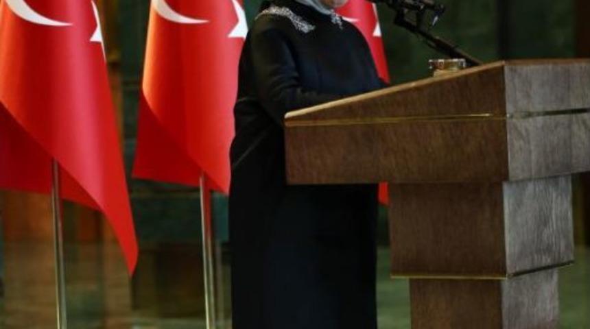 Emine Erdoğan, T&uuml;rkiye&rsquo;Nin Tanınmış Işkadınları, Kadın Sanat&ccedil;ı Ve Sporcularını Kabul Etti (2) - Yeniden