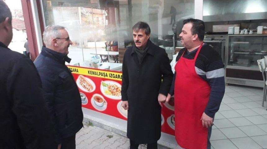 Başkan Alemdar, Cemaatle Bir Araya Gelmeye Devam Ediyor