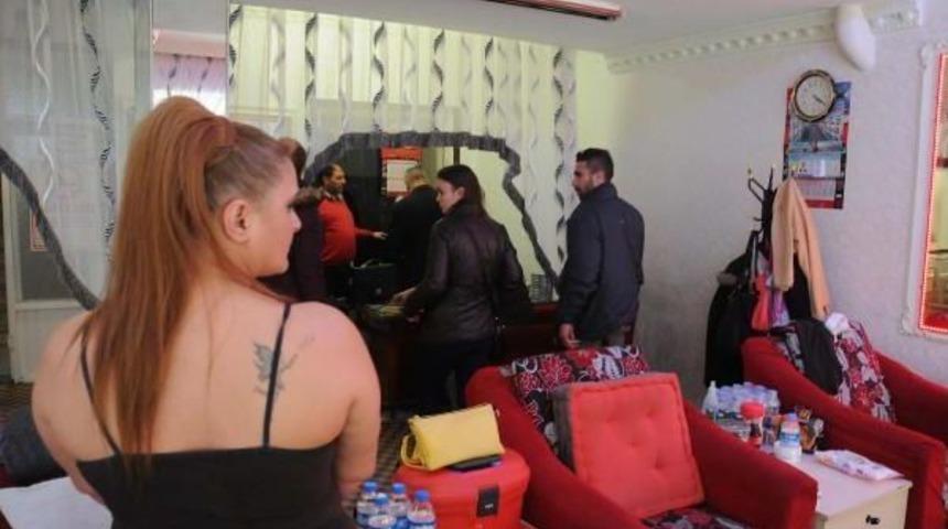 Gaziantep'te Geneleve Polis Baskını