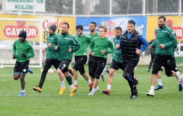 Giresunspor’da Boluspor Hazırlıkları Başladı