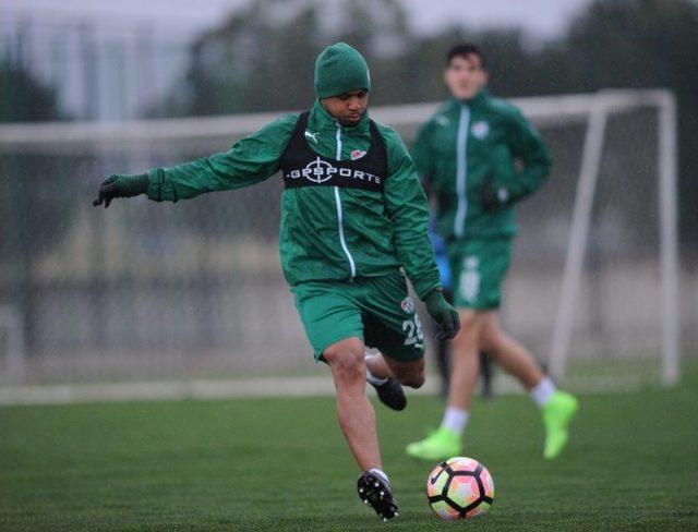 Bursaspor Şut Çalıştı