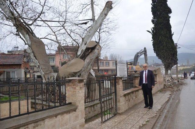 Davud-i Kayseri Hazretleri Türbesinin Etrafındaki Evler Yıkılıyor