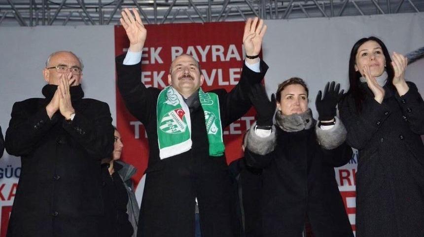 İ&ccedil;işleri Bakanı Soylu: "ey Kılı&ccedil;daroğlu, 16 Nisan&rsquo;dan Sonra O Koltuğu Koruyamayacaksın"