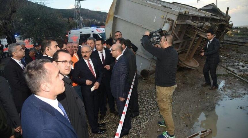 Bakan Elvan, Kaza Yerinde İnceleme Yaptı