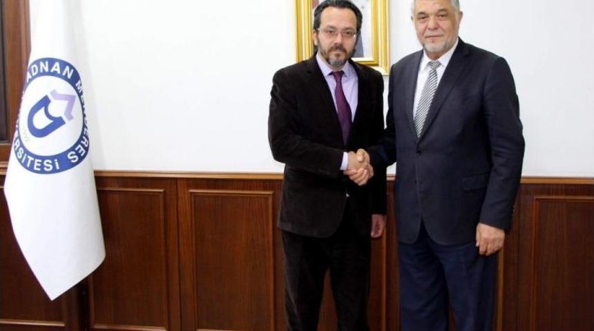 Karahan, Ad&uuml; Rekt&ouml;r&uuml; Bircan&rsquo;ı Ziyaret Etti