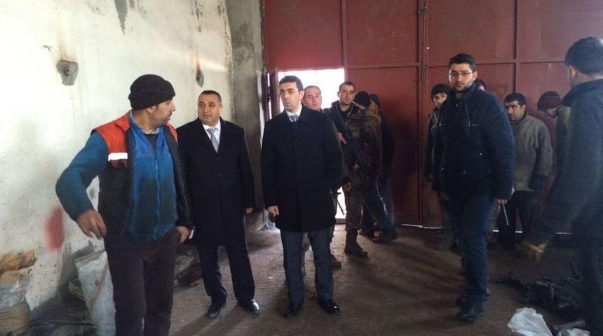 Kaymakam Kırlı&rsquo;dan Organize Sanayi B&ouml;lgesine Ziyaret