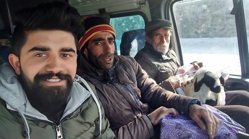 Kuzusuyla Birlikte Yolculuk Yaptı