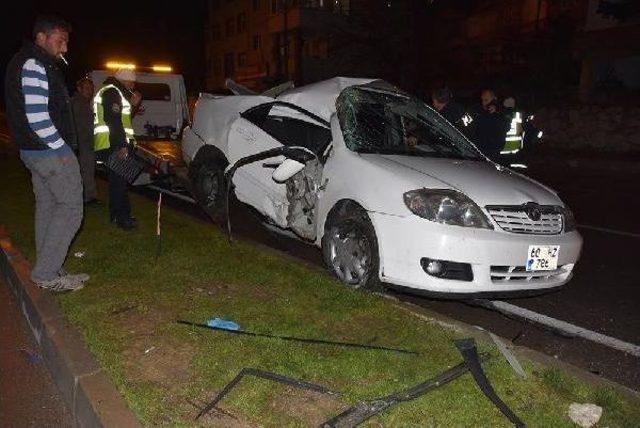 Sinop’Ta Polis Memurunun Kullandığı Otomobil Kaza Yaptı: 1 Ölü, 5 Yaralı