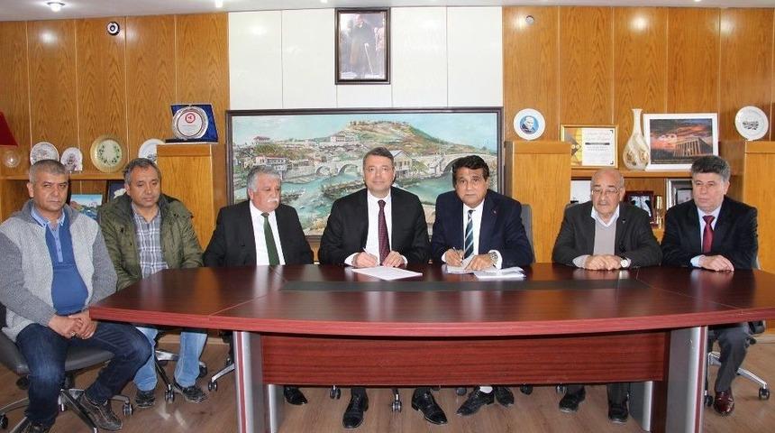 Silifke Belediyesi İle Belediye-iş Sendikası Arasında Toplu İş S&ouml;zleşmesi İmzalandı