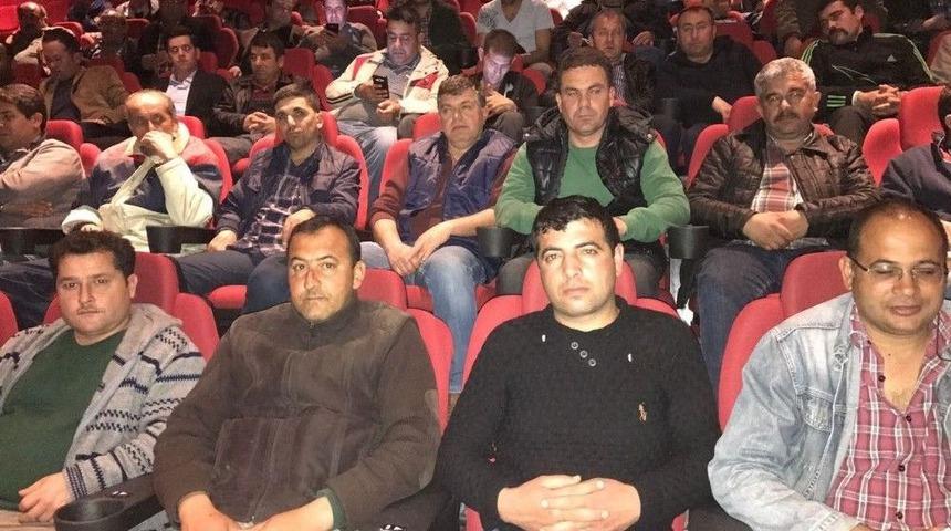 Temizlik İş&ccedil;ilerine Sinema Keyfi